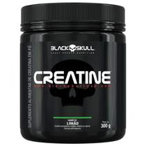 Creatina 100% Pura Black Skull Pote 300g - Sabor Limão Creatina 100% Pura Black Skull Pote 300g - Sabor Limão