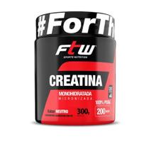 Creatina 100% Pura Monohidratada e Micronizada Ftw 300g