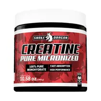 Creatina 100% Pura Monohidratada e Micronizada por Pote 300g Creatine Pure Monohydrate Importada Alto Grau de Pureza