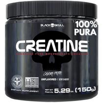 Creatina 100% Pura Monohidratada em pó Black Skull