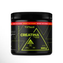 Creatina 100% pura monohidratada pote 300g topway sem sabor em pó Creatina 100% pura monohidratada pote 300g topway sem sabor em pó