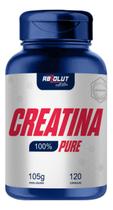 Creatina 100 Pure 120 Cápsulas Absolut Nutrition Sem Sabor Suplemento Esportivo