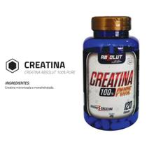 Creatina 120 Cápsulas Absolut - 100% Pura, Monohidratada e Micronizada - ABSOLUT NUTRITION