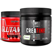 Creatina 200g Creapure + Glutamina Pura 150g Integralmedica