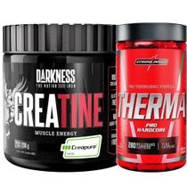 Creatina 200G Creapure + Therma Pro 120 Caps Integralmedica
