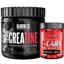Creatina 300g Darkness + L-Carnitina 60 Caps Integralmedica