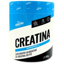 Creatina 300g Shark Pro Para Desempenho Físico Sem Sabor