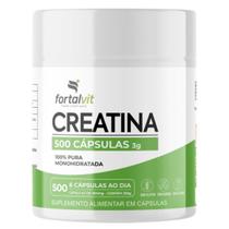 Creatina 500 Cápsulas,100% Pura - 250g