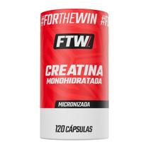 Creatina 500mg Monohidratada Micronizada 120 Cápsulas Sabor Neutro FTW Creatina 500mg Monohidratada Micronizada 120 Cápsulas Sabor Neutro FTW