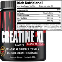 Creatina Animal Universal Creatine Xl Powder 225G Frutas