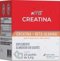 Creatina beta alanina 15 saches limao katigua Creatina beta alanina 15 saches limao katigua