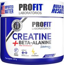 Creatina + Beta Alanina Pote 225G Profit Creatina + Beta Alanina Pote 225G Profit