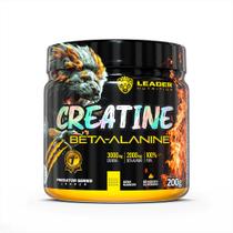 Creatina + Beta Alanina Pura 200g - Leader Sabor Natural
