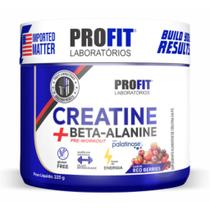 Creatina + Beta Alanine Profit Laborátorios 225g Mais Resistência