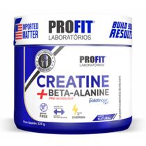 Creatina + Beta Alanine Profit Laborátorios 225g Mais Resistência