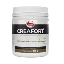 Creatina Creafort 100% Creapure Vitafor Monohidratada 100 Doses Suplemento 300g Pré Treino Pura Zero Açúcar Zero Glúten