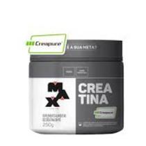 Creatina Creapure 100 Pura 250g Max Titanium Força, Massa e Performance
