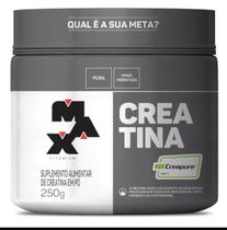 Creatina Creapure 250g Max Titanium 100 Pura Força e Performance Creatina Creapure 250g Max Titanium 100 Pura Força e Performance