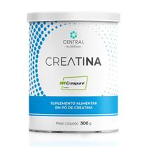 Creatina Creapure - 300g Sem Sabor - Central Nutrition Creatina Creapure - 300g Sem Sabor - Central Nutrition