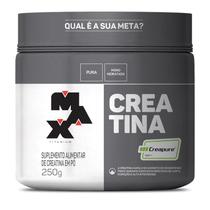Creatina creapure pote 250g - max titanium