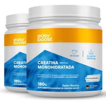 Creatina Creavitalis Easy Boost Monohidratada 180g Kit 2x Creatina Creavitalis Easy Boost Monohidratada 180g Kit 2x