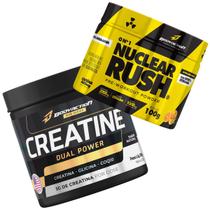 Creatina Dual Power 150g + Pré Nuclear Rush Bodyaction