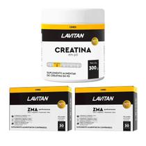 Creatina e Suplemento Alimentar ZMA Performance Kit 60 Compr