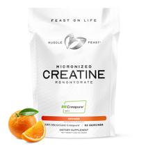 Creatina em pó Muscle Feast Creapure Orange 250g