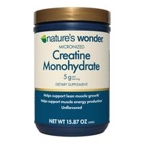 Creatina em pó Nature's Wonder Micronized 450g 90 porções Creatina em pó Nature's Wonder Micronized 450g 90 porções