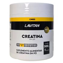 Creatina em Pó Suplemento Alimentar Lavitan Cimed 300g + 1 dosador Creatina em Pó Suplemento Alimentar Lavitan Cimed 300g + 1 dosador