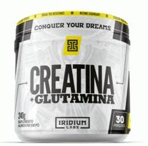 Creatina + Glutamina 240G Iridium Labs