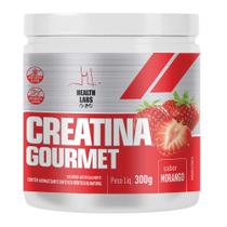 Creatina Gourmet Health Labs Sabor Morango 300g Creatina Gourmet Health Labs Sabor Morango 300g