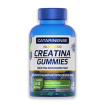 Creatina Gummies Monohidratada Catarinense 60 Gomas