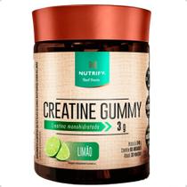 Creatina Gummy 3g Monohidratada 60 Capsulas Nutrify