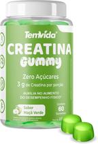 Creatina Gummy 60 Gomas 3g de Creatina por porção Zero Açúcar Sabores Tutti Frutti e Maçã Verde Tem Vida Creatina Gummy 60 Gomas 3g de Creatina por porção Zero Açúcar Sabores Tutti Frutti e Maçã Verde Tem Vida