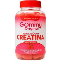 Creatina Gummy Morango Zero Açúcar - 90 Gomas de 3.000mg