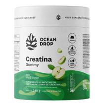 Creatina Gummy - Ocean Drop - 30 gomas - Maçã Verde