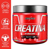 Creatina Hardcore 300g Monohidratada 100% Pura - Integralmédica Suplementos