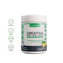 Creatina HMB ZMA Boro Endogen Fórmula Avançada Sarcopenia 300g Sabor Limão Siciliano