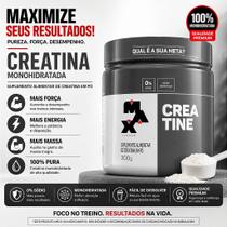 Creatina Max Titanium 300g Pura - Suplemento de Alta Performance Creatina Max Titanium 300g Pura - Suplemento de Alta Performance