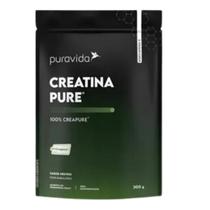 Creatina Micronizada Creapure Premium Puravida 300g Vegan Sem Sabor Creatina Micronizada Creapure Premium Puravida 300g Vegan Sem Sabor
