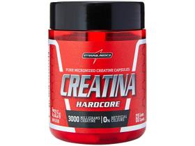 Creatina Micronizada Integralmédica Hardcore - 60 Cápsulas sem Sabor Natural