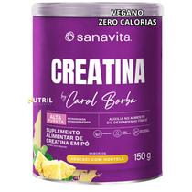 Creatina Micronizada Monohidratada Alta Pureza Sanavita o Suplemento da Mulher por Carol Borba