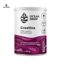 Creatina Momohidratada em pó 150g Ocean Drop