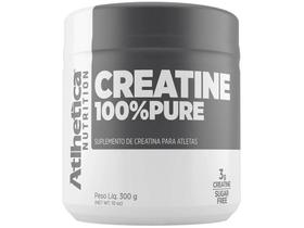 Creatina Mono-hidratada Atlhetica Nutrition - 100% Pure em Pó 300g sem Sabor