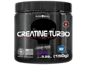 Creatina Mono-hidratada Black Skull Creatine Turbo - em Pó 150g Uva Creatina Mono-hidratada Black Skull Creatine Turbo - em Pó 150g Uva