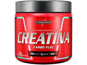 Creatina Mono-hidratada Integralmedica Carbo Fuel em Pó 300g sem Sabor Creatina Mono-hidratada Integralmedica Carbo Fuel em Pó 300g sem Sabor