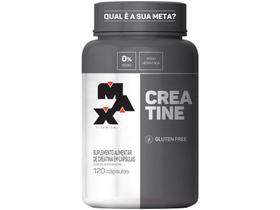 Creatina Mono-hidratada Max Titanium - 120 Cápsulas