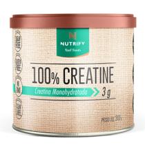 Creatina Monohidratada 100% Creatine Nutrify 300g
