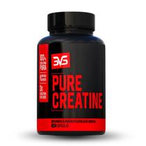 Creatina monohidratada 100% Pura 100 Cápsulas 3VS